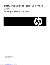 HP SmartSetup Scripting Toolkit Deployment Manual