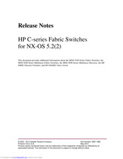 HP Cisco MDS 8/12c Release Note