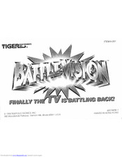 Tiger Electronics BattleVision 42011WTIE-1 Instructions Manual