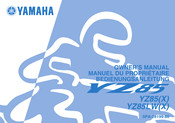 YAMAHA YZ85(X) Owner's Manual