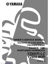 YAMAHA YZ85LW( P) Owner's Service Manual