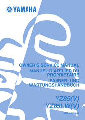 YAMAHA YZ85(V) Owner's Service Manual