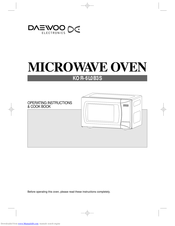 DAEWOO KOR-6L0B3S Operating Instructions & Cook Book