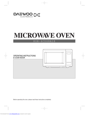 DAEWOO KOR-6CDS8A18 Operating Instructions & Cook Book