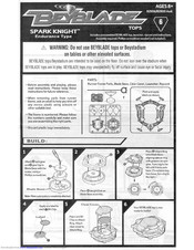 Beyblade Spark Knight Instructions