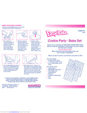 Easy-Bake Cookie Party Bake Set Instructions