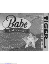 Tiger Electronics Babe and Friends 60-023 Instructions Manual