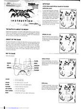 Tiger Electronics 64-002 Instructions