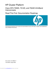 HP Cluster Platform Interconnects v2010 Read This First Manual