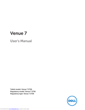 Dell Venue 7 3736 User Manual
