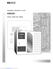 HP A4853A Hardware Operator's Manual