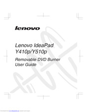 Lenovo IdeaPad Y510p User Manual