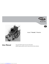 Invacare Veranda User Manual