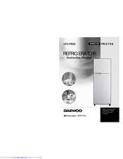 DAEWOO FR-370S Instruction Manual