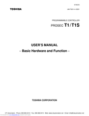 Toshiba PROSEC T1 User Manual