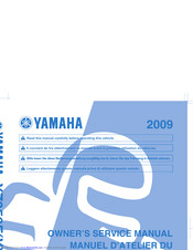 Yamaha YZ250F(Y) Owner's Service Manual