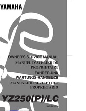 YAMAHA YZ250P Owner's Service Manual