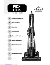 Bissell PROlite® MultiCyclonic Vacuum 17G5 Guías Del Usuario Manual