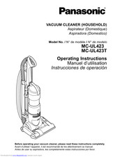 Panasonic MC-UL423 Operating Instructions Manual