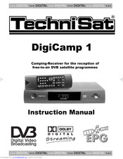 TechniSat DigiCamp 1 Instruction Manual