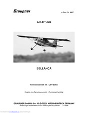 GRAUPNER BELLANCA 9407 Instructions Manual