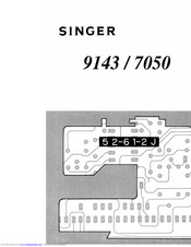 Singer 7050 Instructions Manual