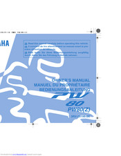 YAMAHA PW80(Z) Owner's Manual