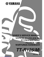 YAMAHA TT-R125(M) Owner's Service Manual