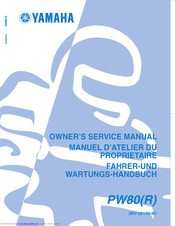 YAMAHA PW80(R) Owner's Service Manual