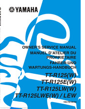 YAMAHA TT-R125 Owner's Service Manual