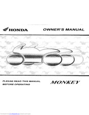 HONDA MONKEY Owner's Manual