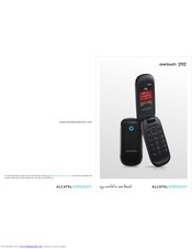 Alcatel ONE TOUCH 292 User Manual