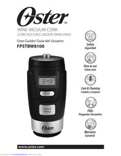 Oster Electronic Wine Vacuum Cork User Manual