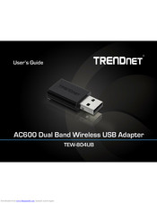 TRENDnet TEW-804UB User Manual