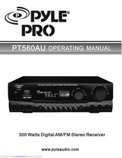 Pyle PT560AU Manual