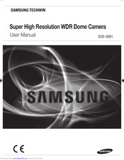 Samsung SCD-3081 User Manual