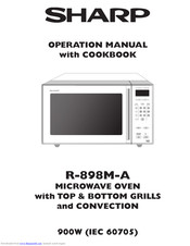 Sharp R-898M-A Operation Manual