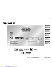Sharp AN-PR1000H Operation Manual