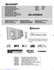 Sharp DK-KP85PH Operation Manual