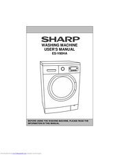 Sharp ES-V80HA User Manual