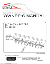 Brinly SA-400BH Owner's Manual