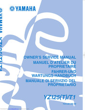 YAMAHA YZ125(T)/T1 Owner's Service Manual