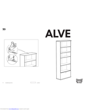 Ikea alve discount laptop table
