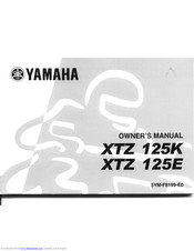 Motorcycle PDF Download Yamaha Service Repair Manual XT125R XT125X v 