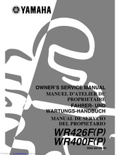 YAMAHA 2001 WR400F Owner's Service Manual