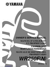 YAMAHA 2001 WR250F Owner's Service Manual