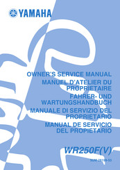 YAMAHA WR250F(V) Owner's Service Manual