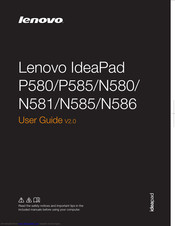 Lenovo IdeaPad P580 User Manual