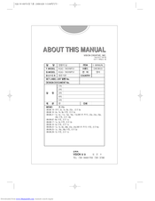 DAEWOO KQG-1N1A9P51 Owner's Manual