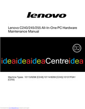 Lenovo IdeaCentre C240 Maintenance Manual